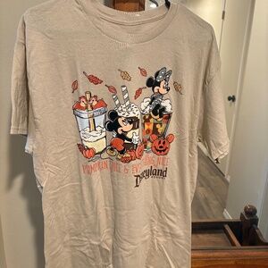 cute womens disneyland shirt large
